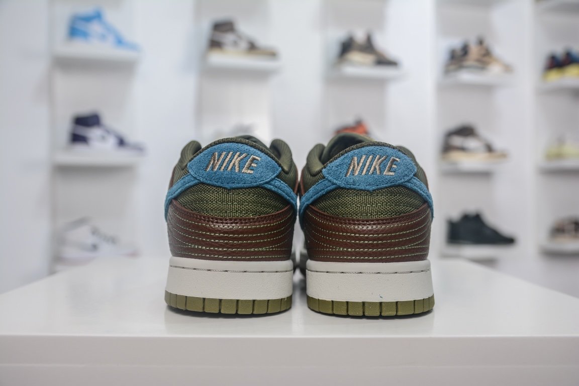 280 原装Nike SB Dunk Low "Cacao Wow"大地绿纯原大厂出品 DR0159-200