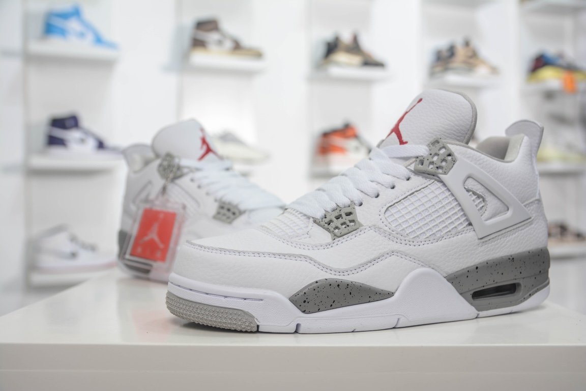 420 纯原Air Jordan 4 白水泥 CT8527-100