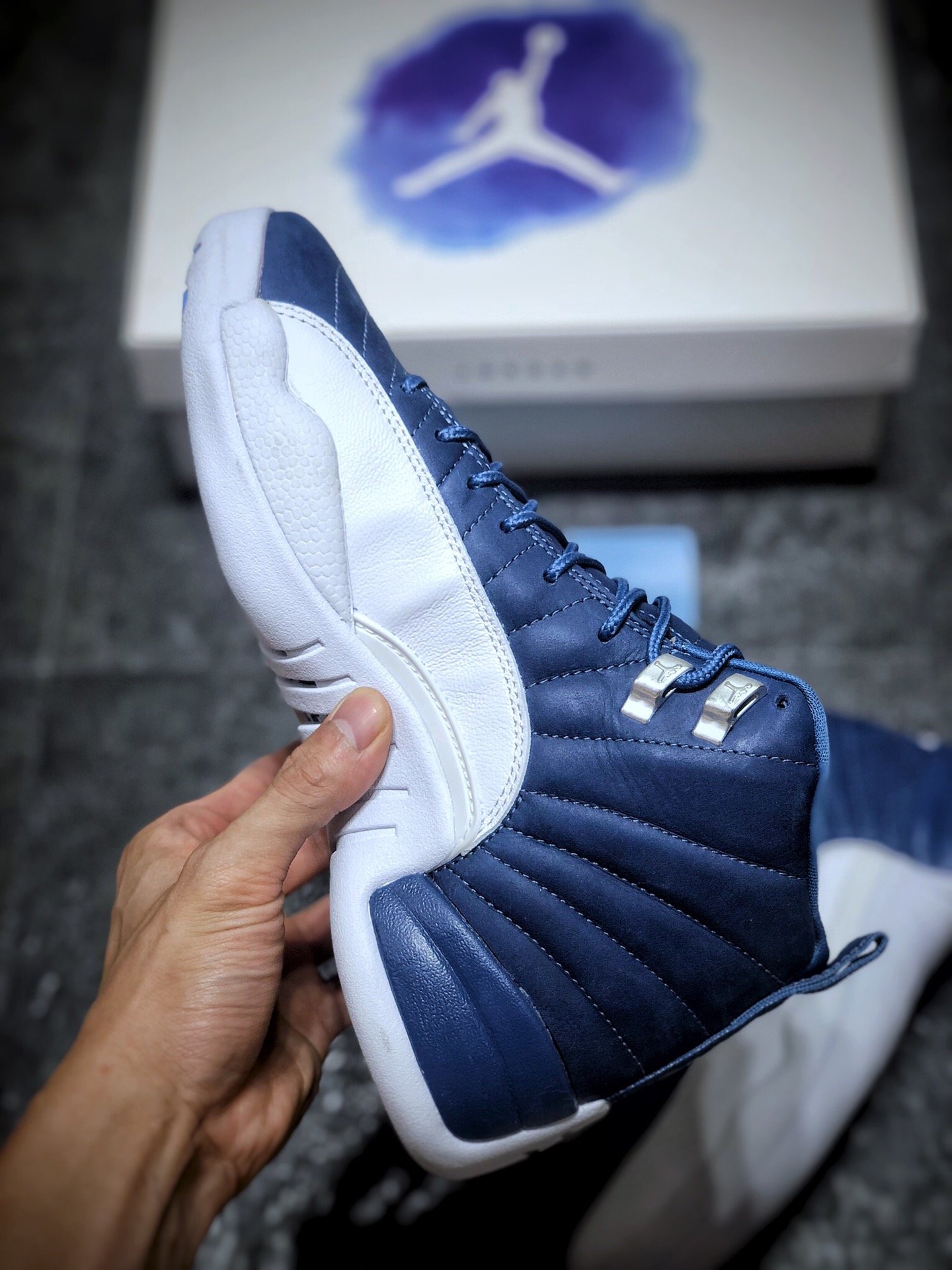 180 Air Jordan 12 Indigo AJ12乔12 篮球鞋130690-404