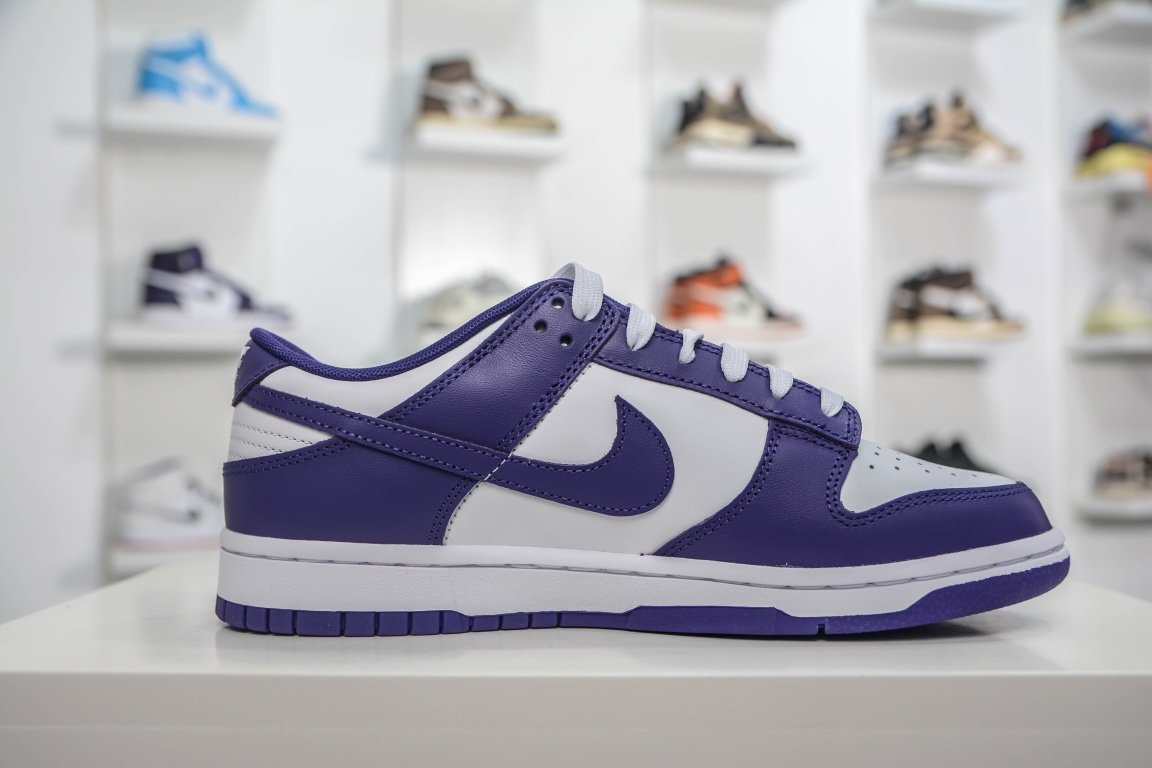 380 纯原 Nike Dunk Low "Court Purple" 白紫 DD1391-104