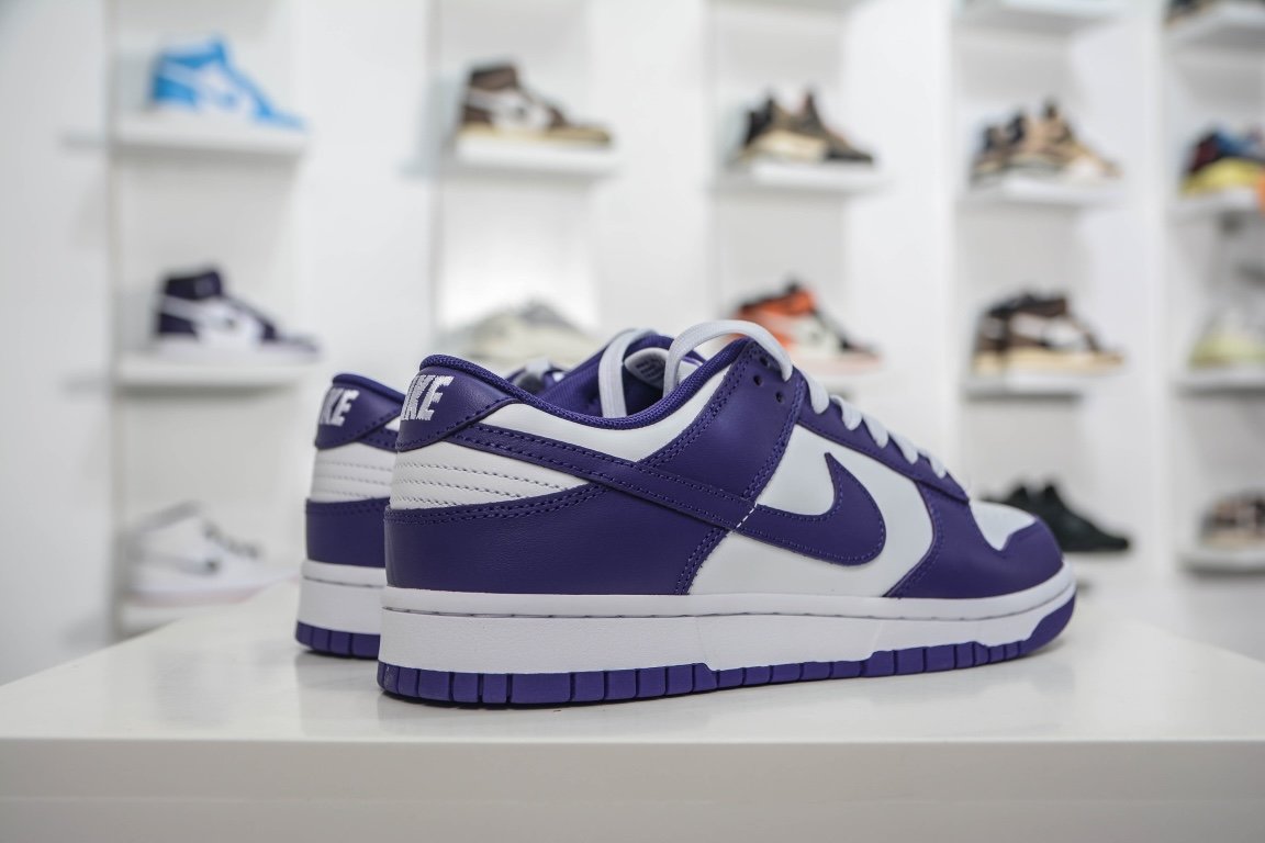 380 纯原 Nike Dunk Low "Court Purple" 白紫 DD1391-104