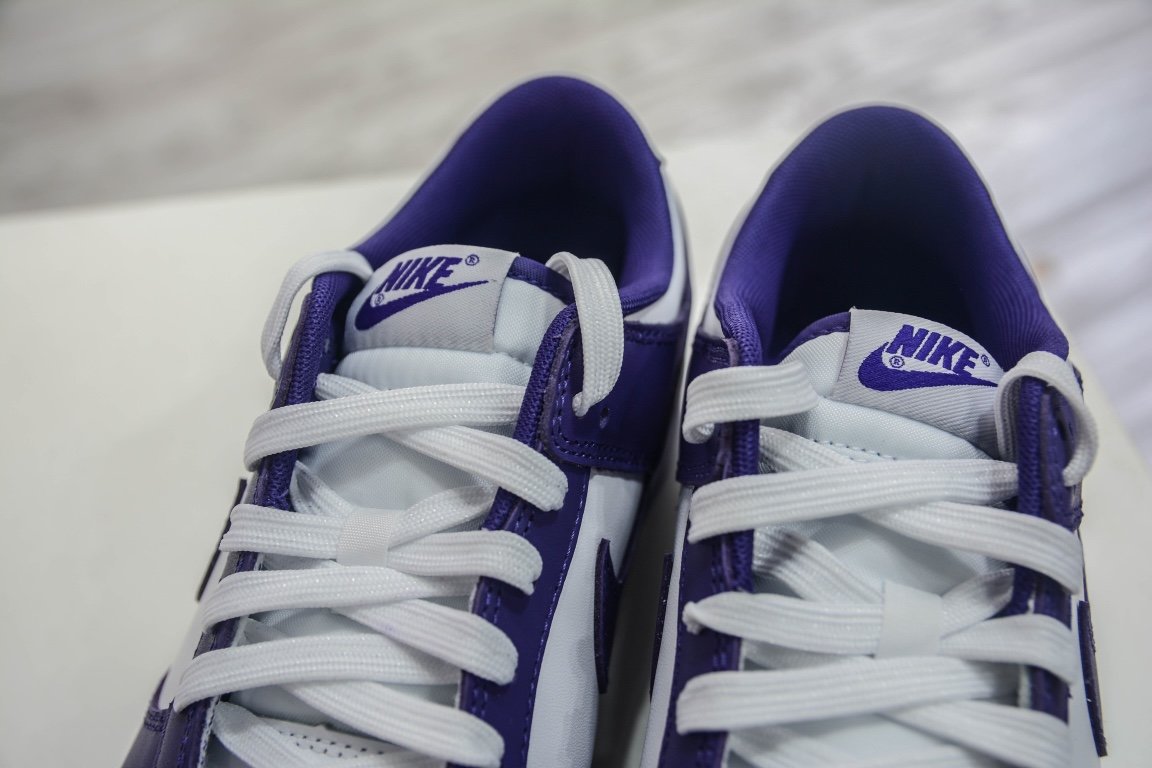 380 纯原 Nike Dunk Low "Court Purple" 白紫 DD1391-104