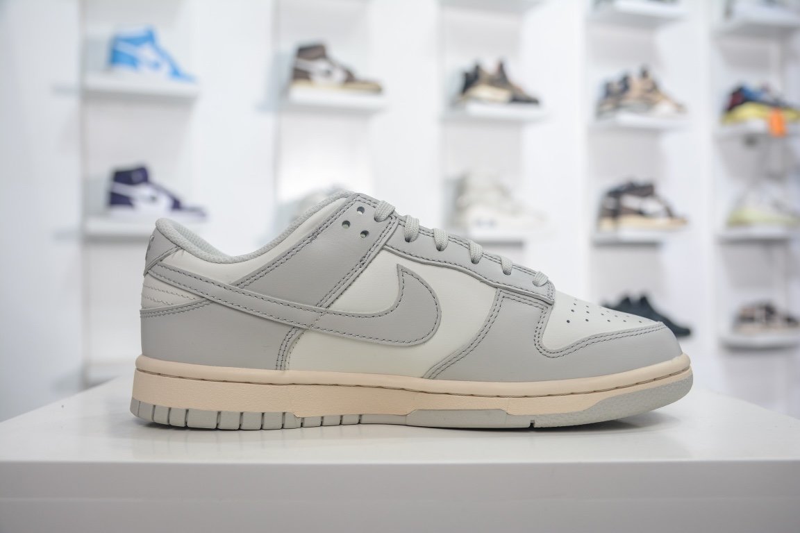 320 【天花板级别】 全新Nike Dunk Low “Light Bon” 骨白 DD1391-107