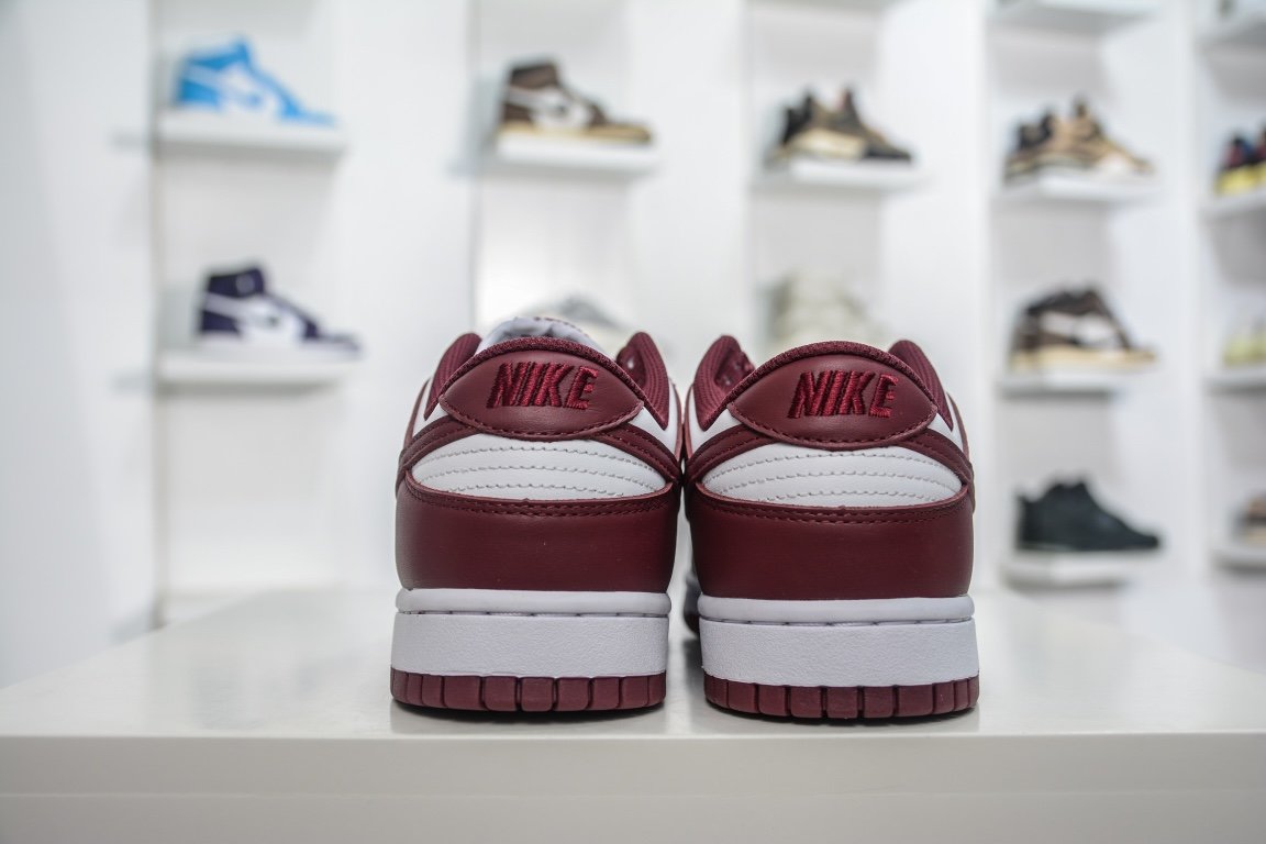 350 全新升级 新 Nike sb dunk low “Dark Beetroot” 酒红 dd1503-108