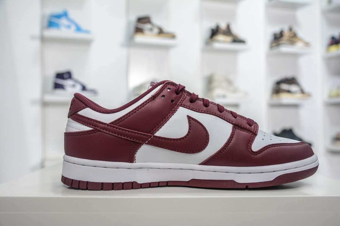 350 全新升级 新 Nike sb dunk low “Dark Beetroot” 酒红 dd1503-108