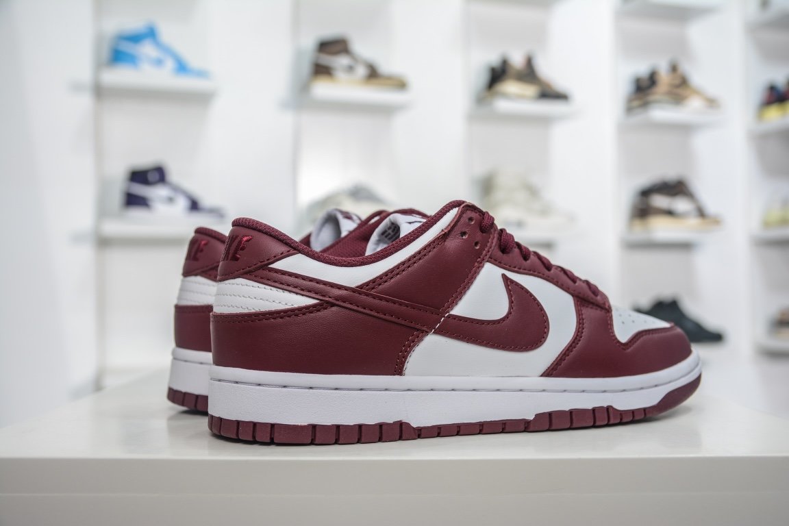 350 全新升级 新 Nike sb dunk low “Dark Beetroot” 酒红 dd1503-108