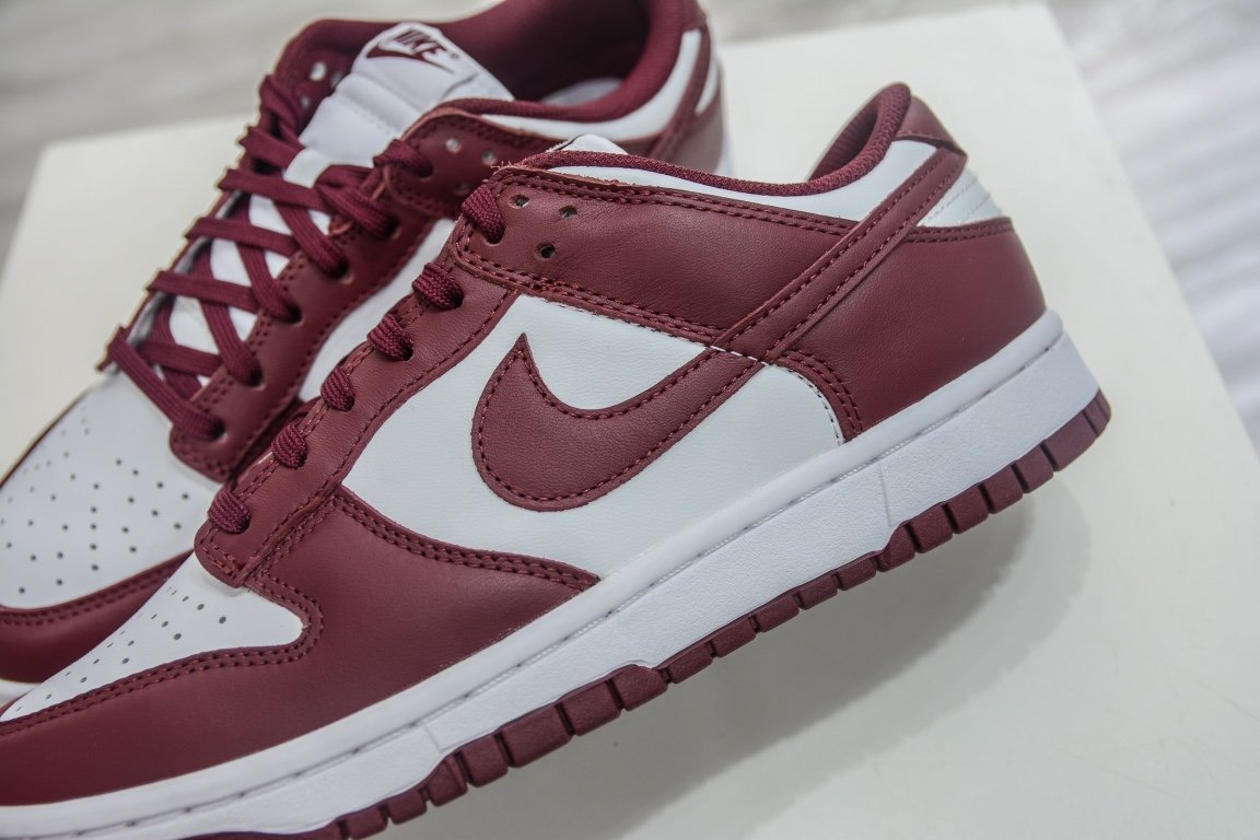 350 全新升级 新 Nike sb dunk low “Dark Beetroot” 酒红 dd1503-108