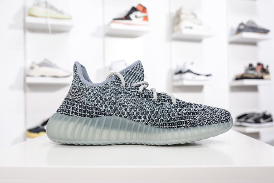 210 Adidas Yeezy Boost 350V2 "Ash Blue" 灰蓝色 水洗丹宁 GY7657