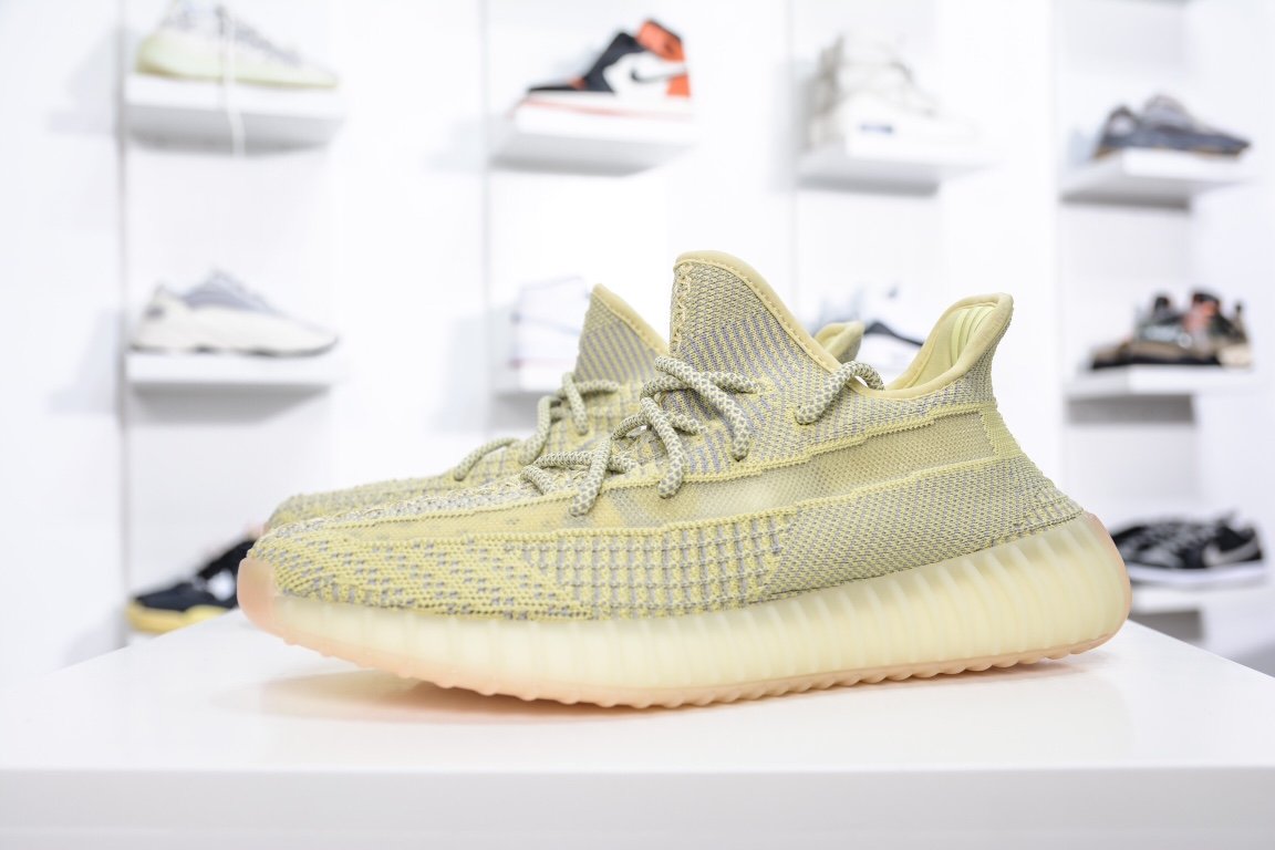 210 Adidas Yeezy Boost 350V2 Antliya 丁黄天使 FV3250