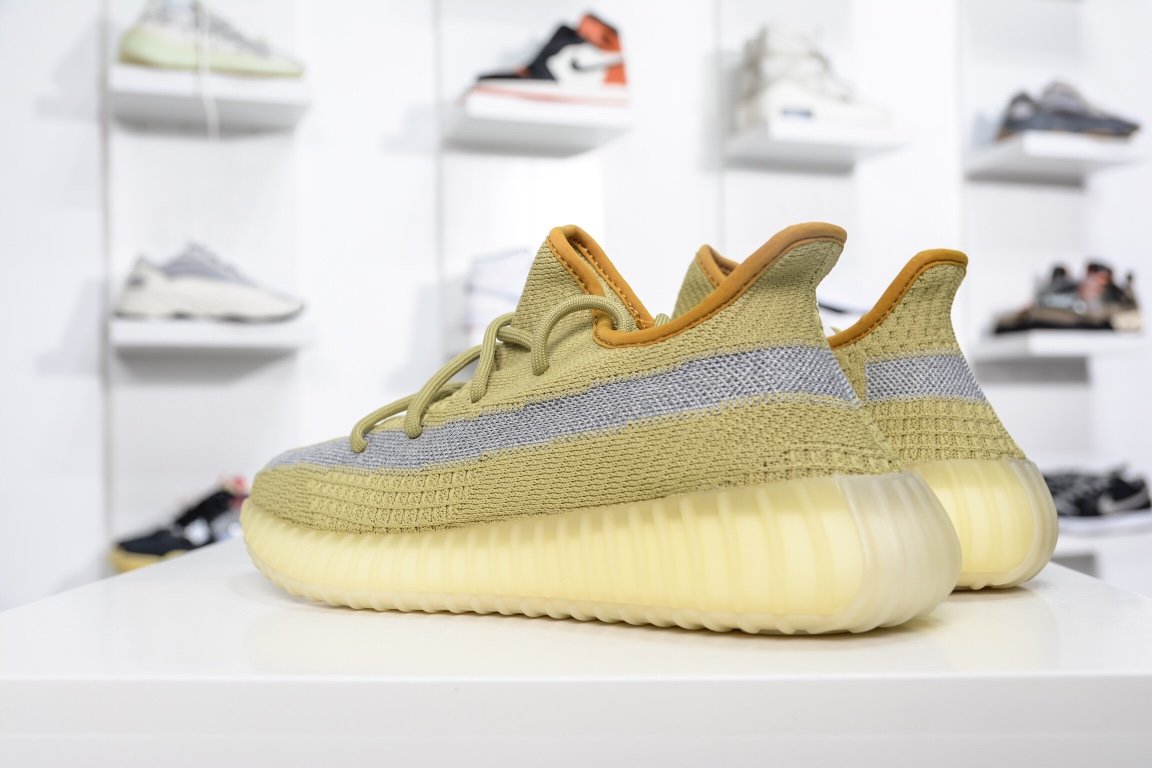 210 Adidas Yeezy Boost 350V2 Marsh满天星 FX9034