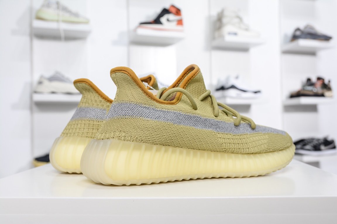 210 Adidas Yeezy Boost 350V2 Marsh满天星 FX9034