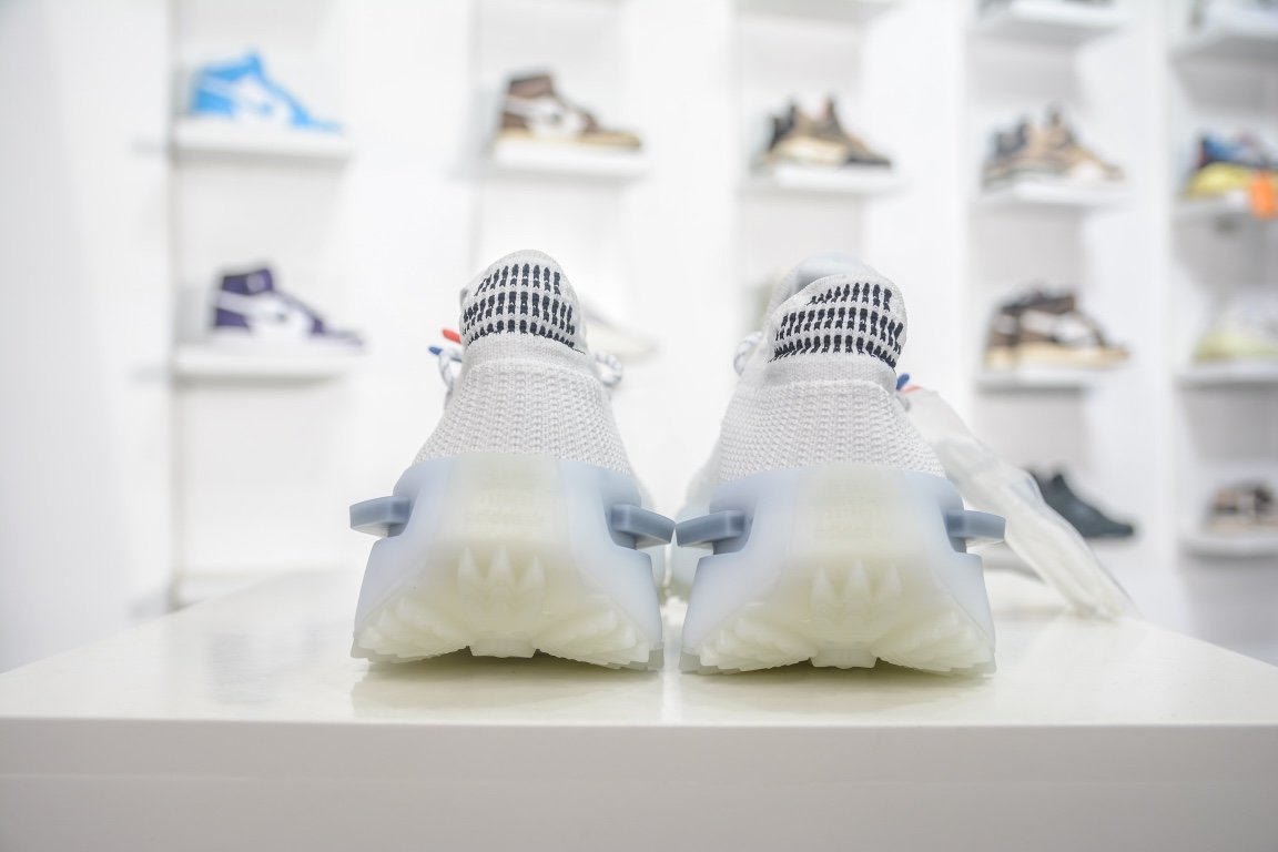 360 纯原出货菲董上脚 adidas 阿迪 NMD S_1 Edition "Cloud White" S_1系列