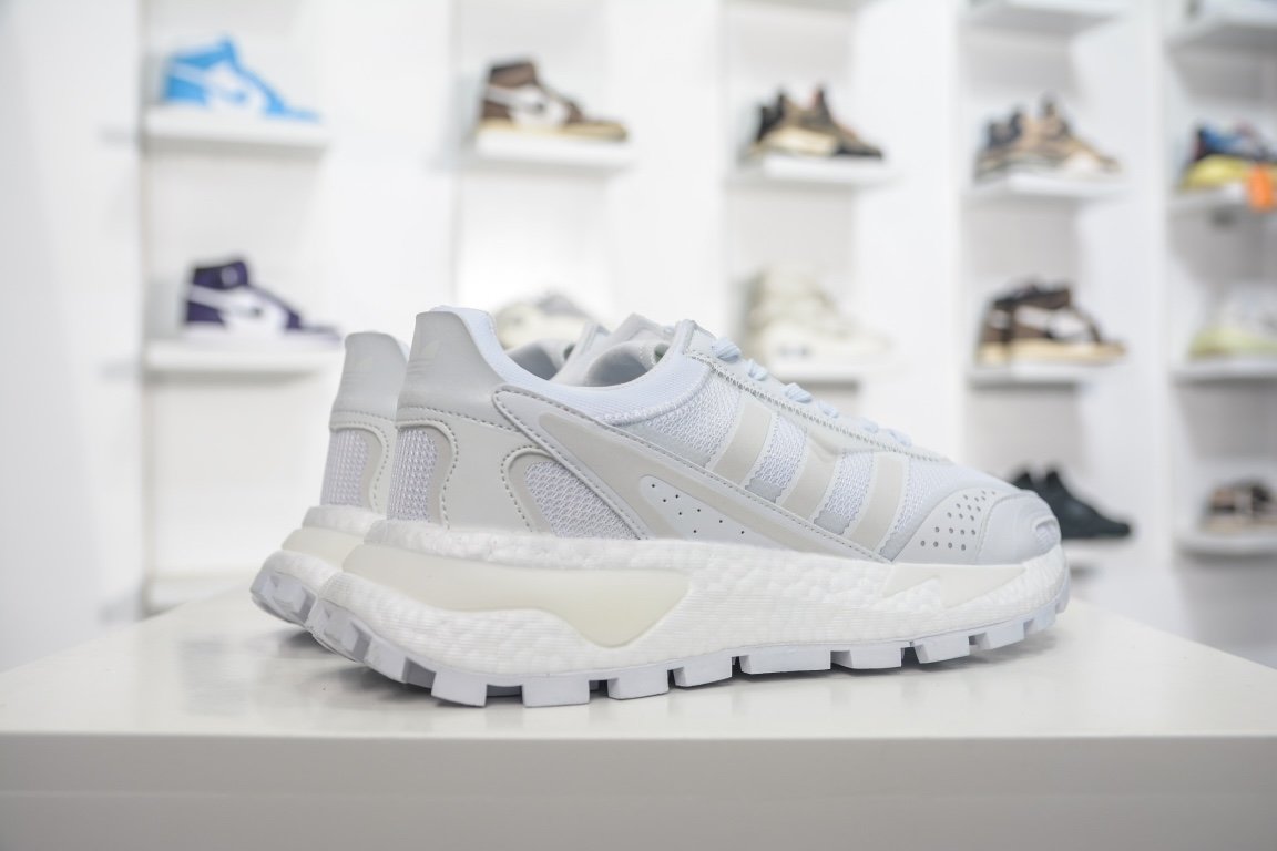 230 Adidas Retropy P9 纯原爆米花中底 官方同步上架复古运动休闲跑步鞋  H03088