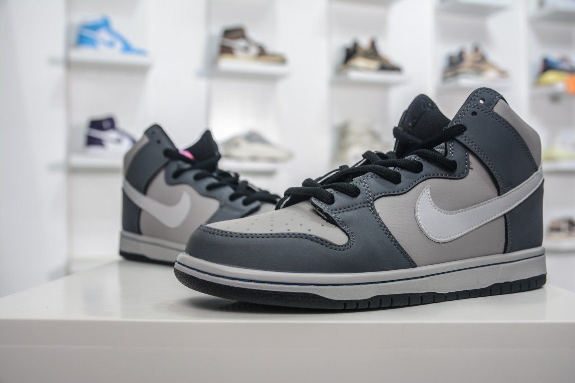 260 Nike Dunk SB High "Medium Grey" 燧石灰DJ9800