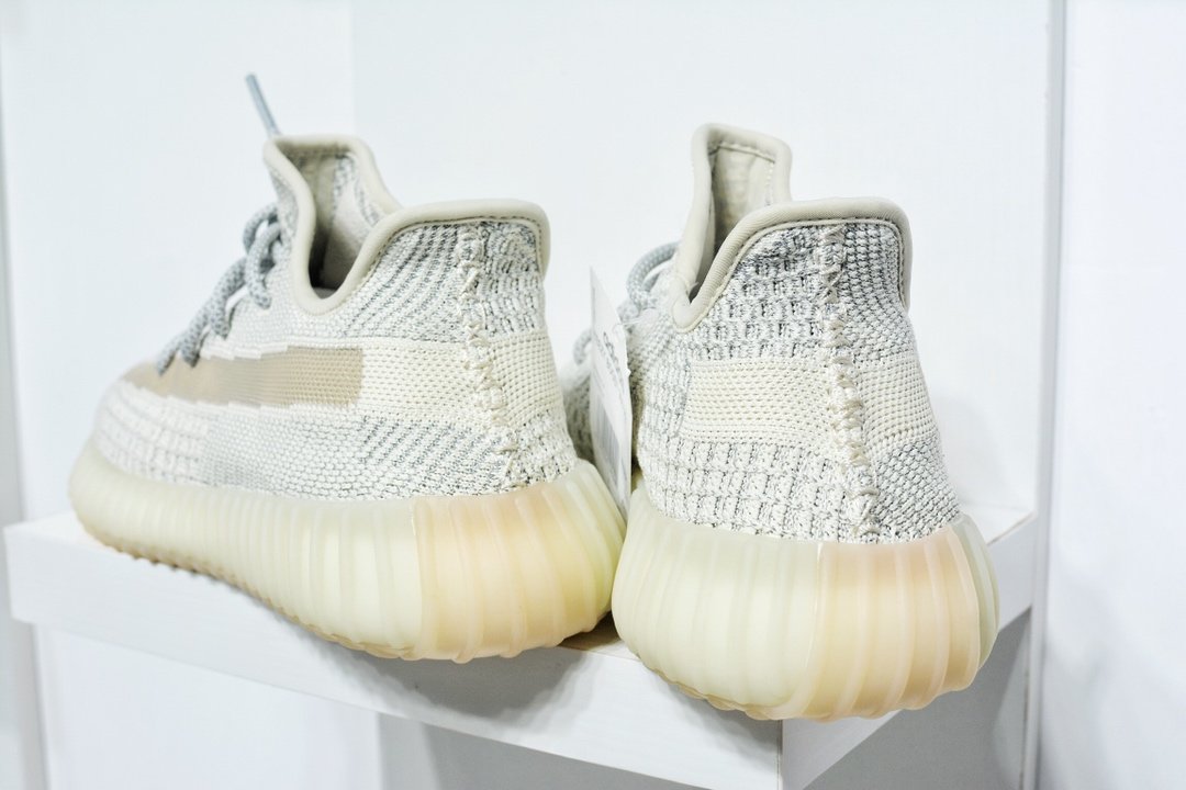 190  独家纯原过验版 Yeezy 350V2 "Lundmark" 美洲限定芝麻虚白满天星配色 货号：FV3254