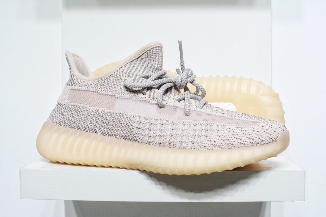 190 纯原清货预热双十二 独家纯原过验版 Yeezy 350V2 "Synth" 亚洲限定银粉满天星配色 FV5666