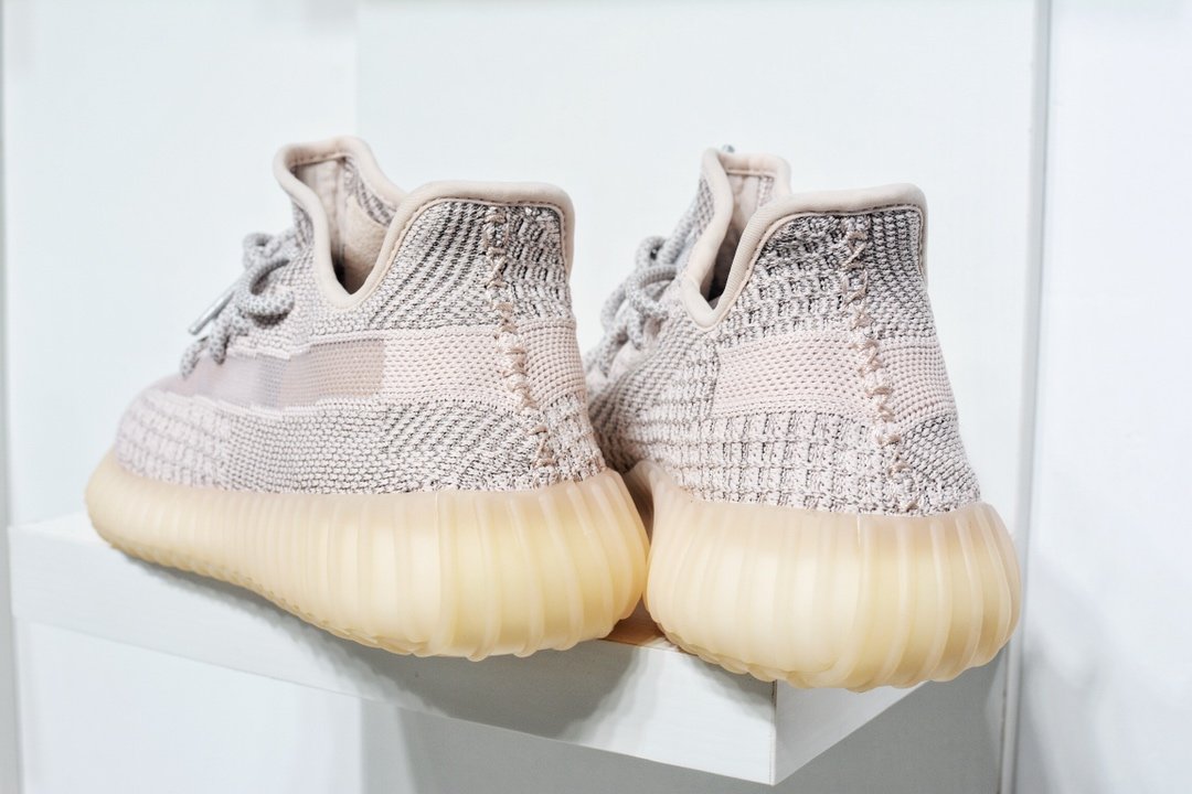 190 纯原清货预热双十二 独家纯原过验版 Yeezy 350V2 "Synth" 亚洲限定银粉满天星配色 FV5666