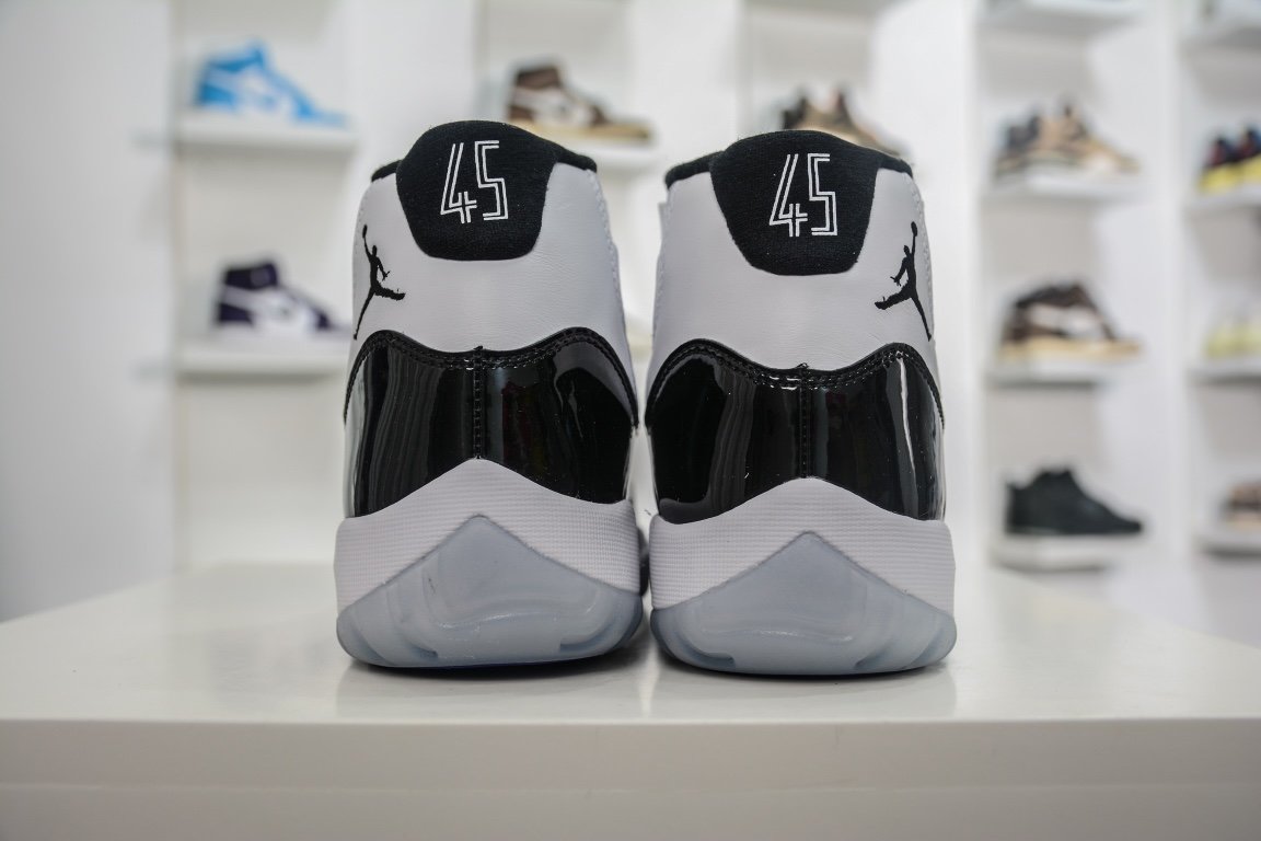 360 大厂Air Jordan 11 Retro Concord AJ 11 高帮 康扣 378037-100