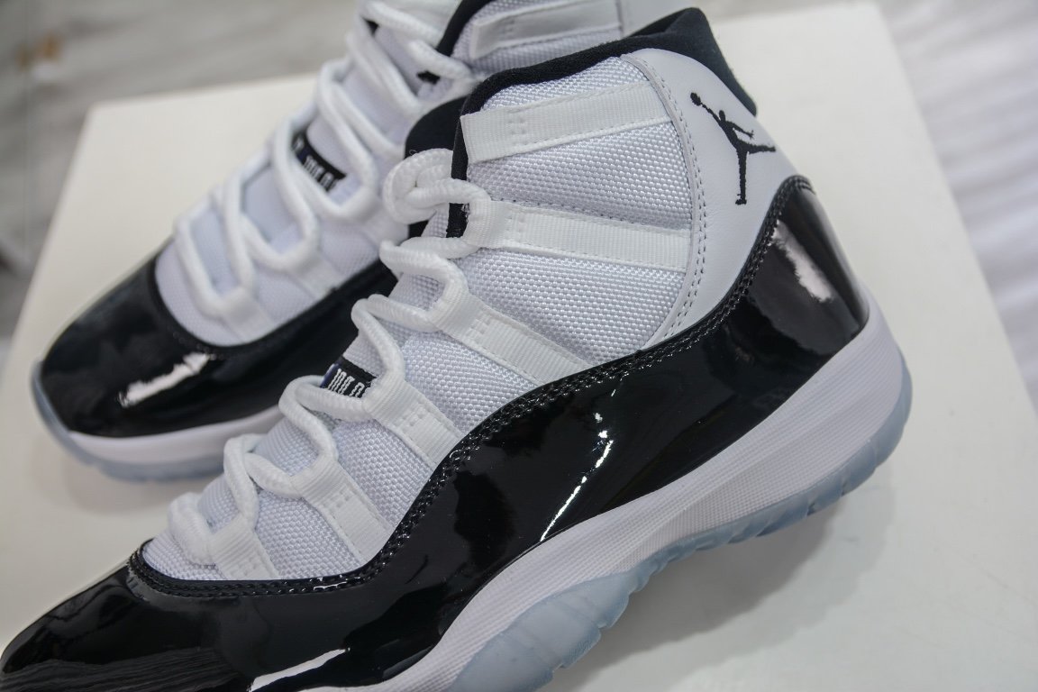 360 大厂Air Jordan 11 Retro Concord AJ 11 高帮 康扣 378037-100