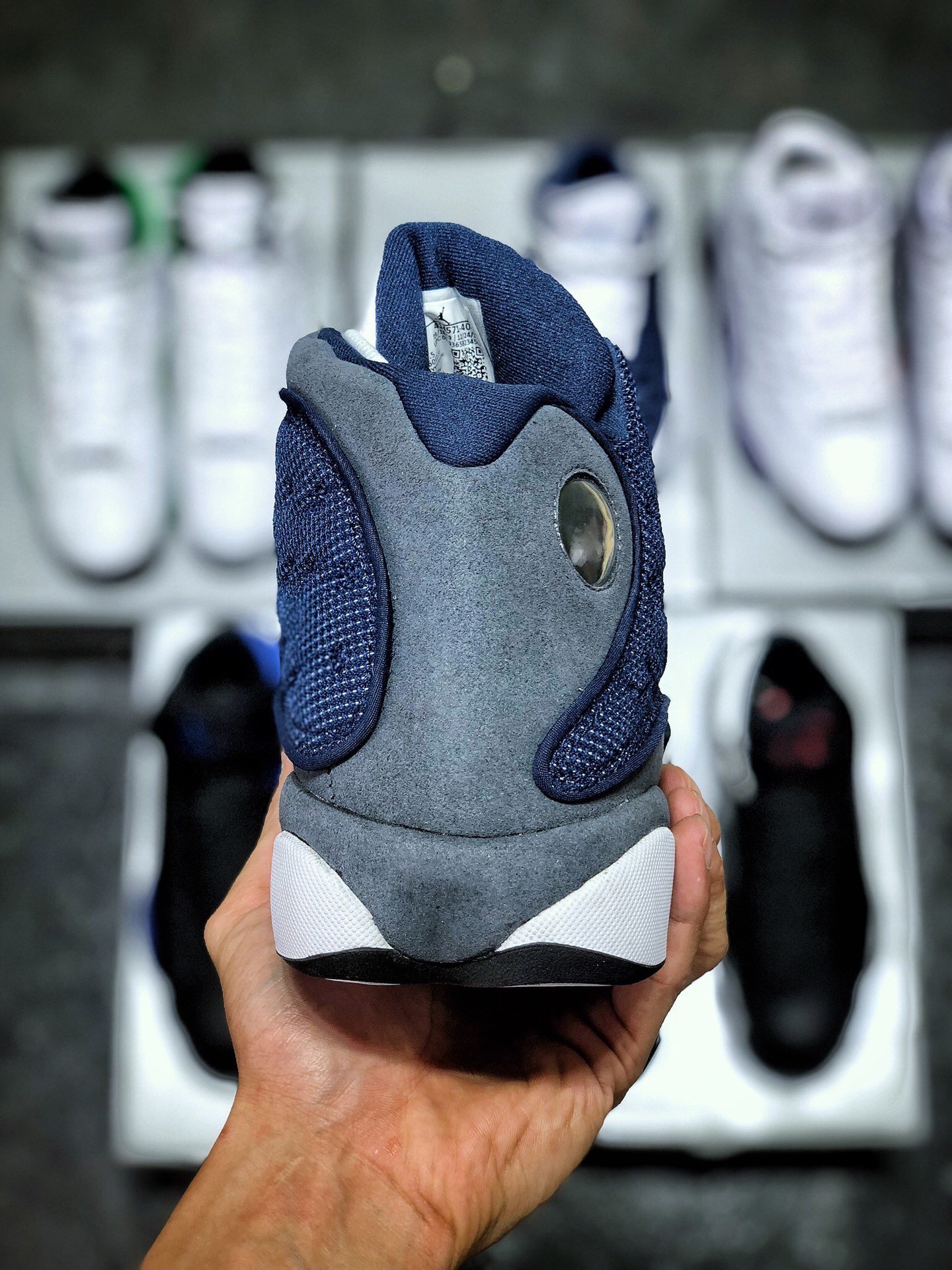 320  纯原Air Jordan 13 Retro "GiGi" 海军蓝 原鞋开发 414571-404