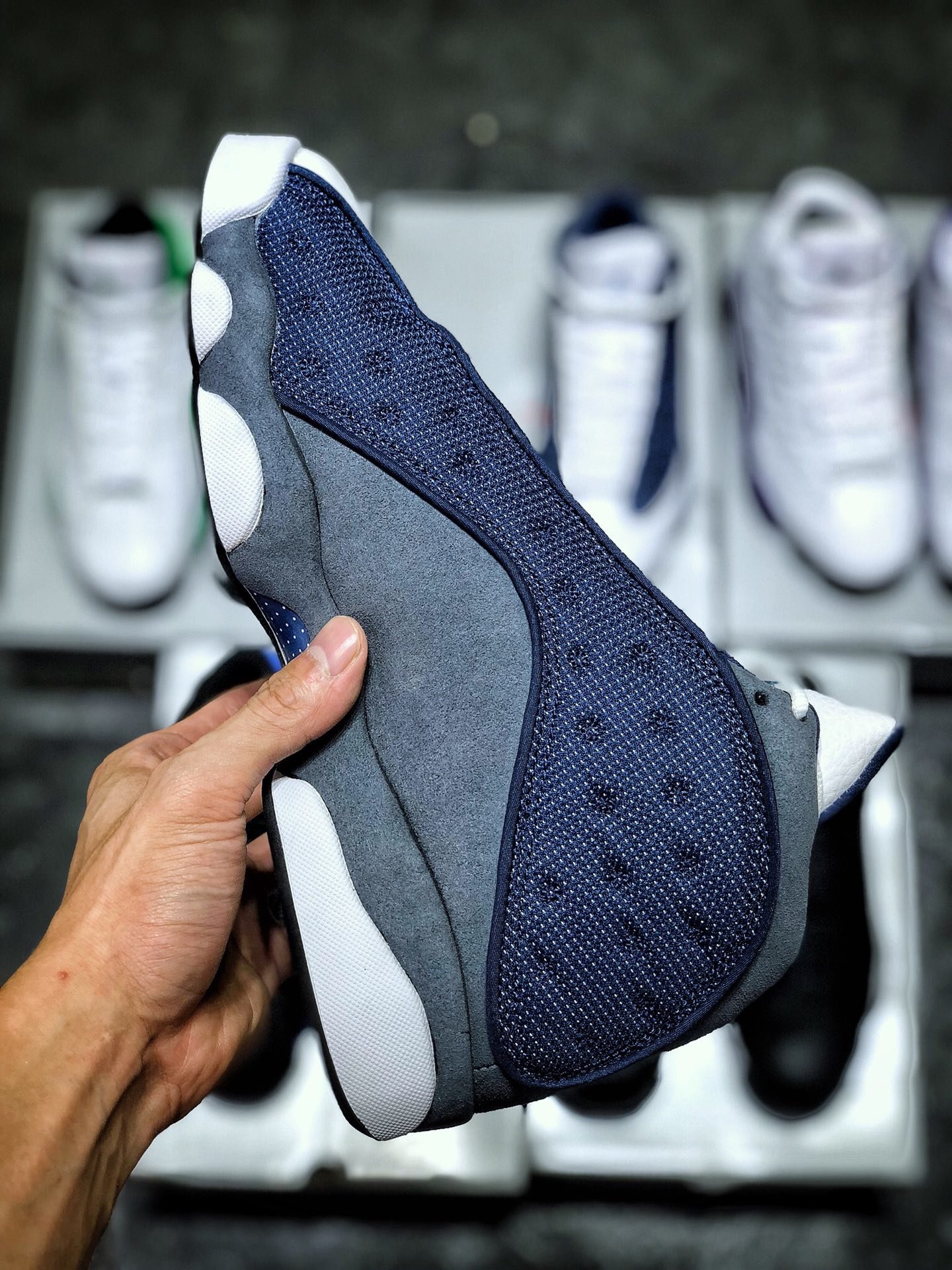 320  纯原Air Jordan 13 Retro "GiGi" 海军蓝 原鞋开发 414571-404