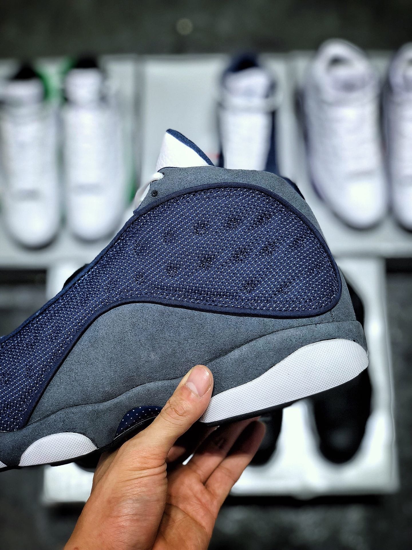 320  纯原Air Jordan 13 Retro "GiGi" 海军蓝 原鞋开发 414571-404