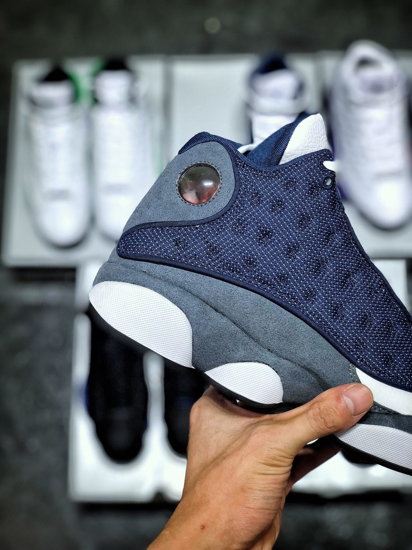 320  纯原Air Jordan 13 Retro "GiGi" 海军蓝 原鞋开发 414571-404