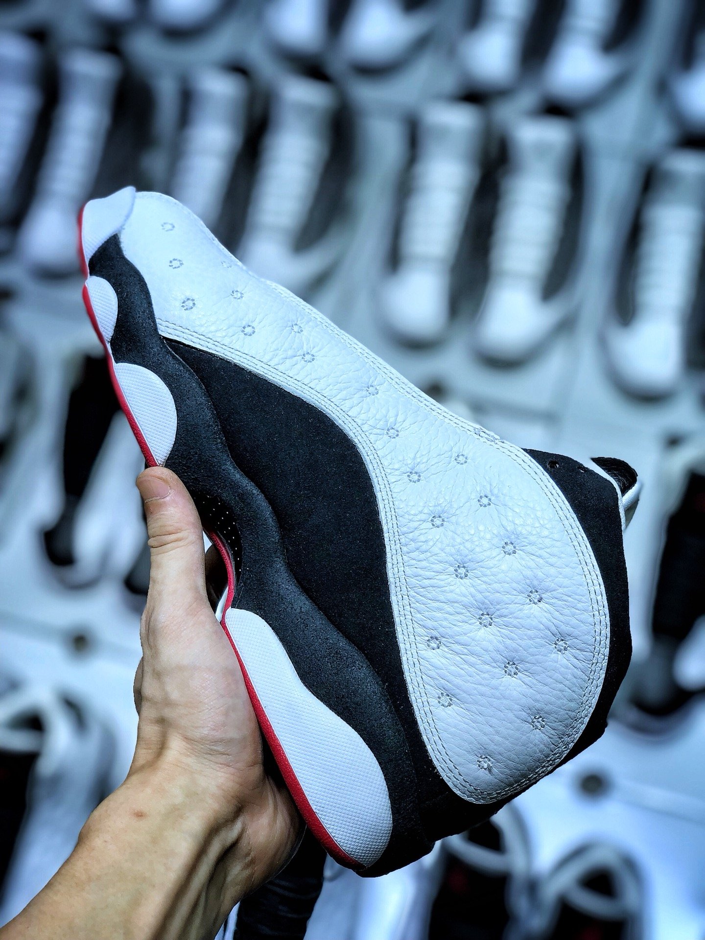 320 全网最强双11福利 莞产纯原 Air Jordan 13 熊猫