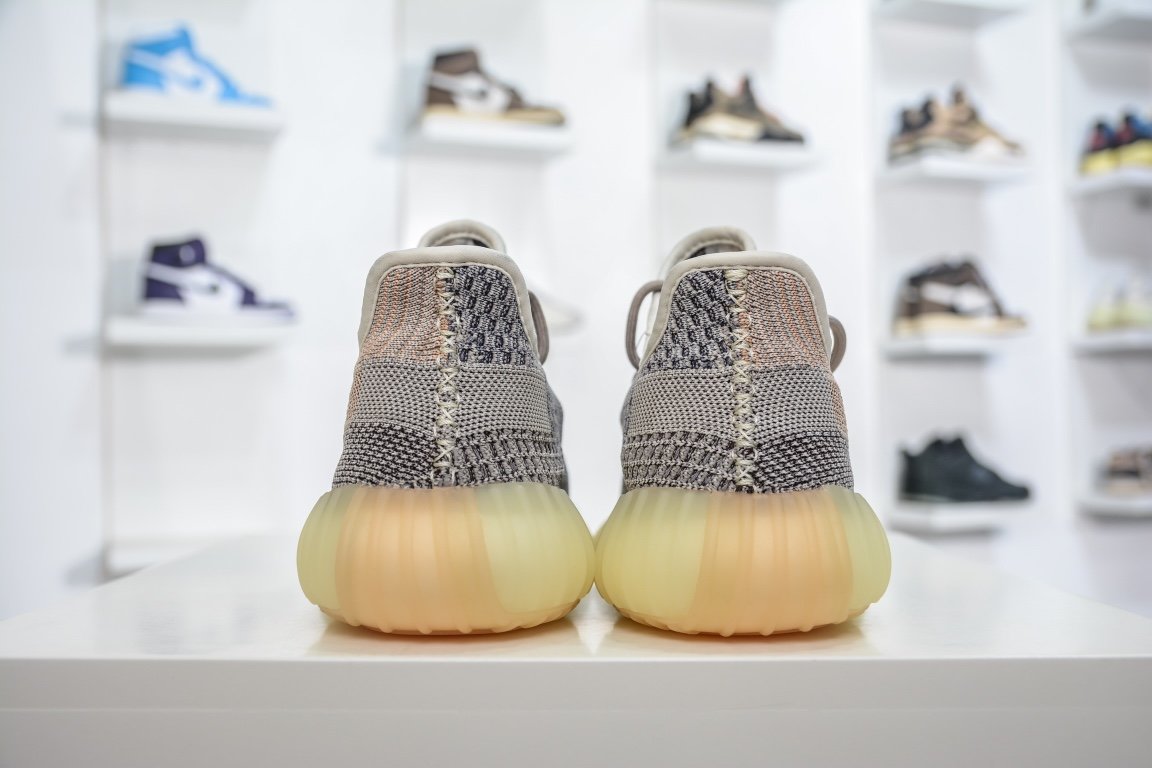 280 独家顶级纯原Yeezy 350v2 "Ash Pearl" 灰珍珠 GY7658