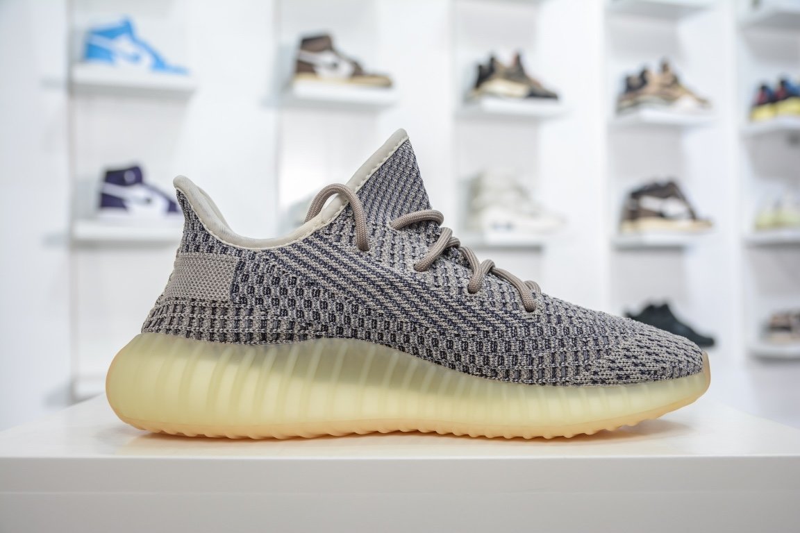 280 独家顶级纯原Yeezy 350v2 "Ash Pearl" 灰珍珠 GY7658