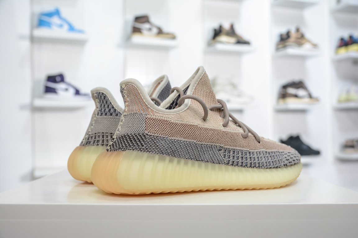 280 独家顶级纯原Yeezy 350v2 "Ash Pearl" 灰珍珠 GY7658