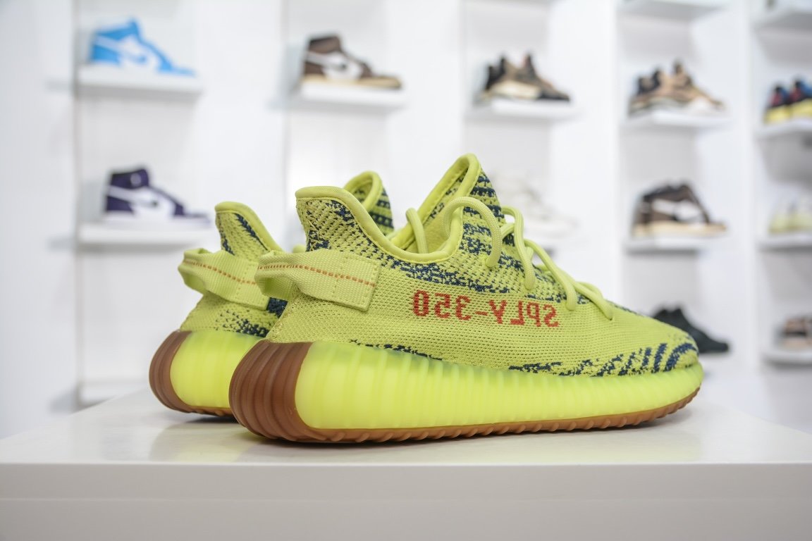 280 Yeezy 350v2 黄斑马  B37572