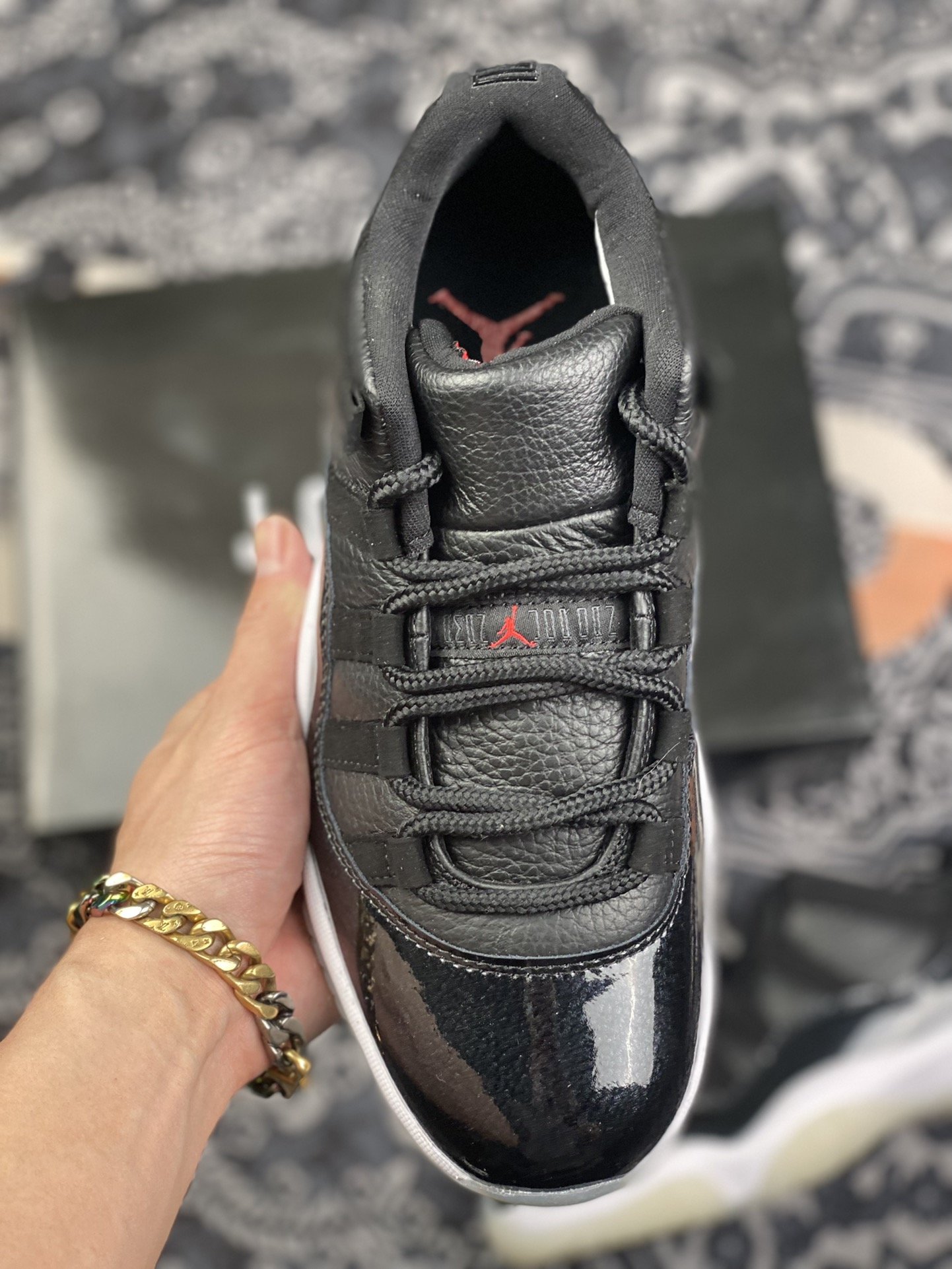 380 Air Jordan AJ11 Low 72-10" 大魔王低帮 AV2187-001