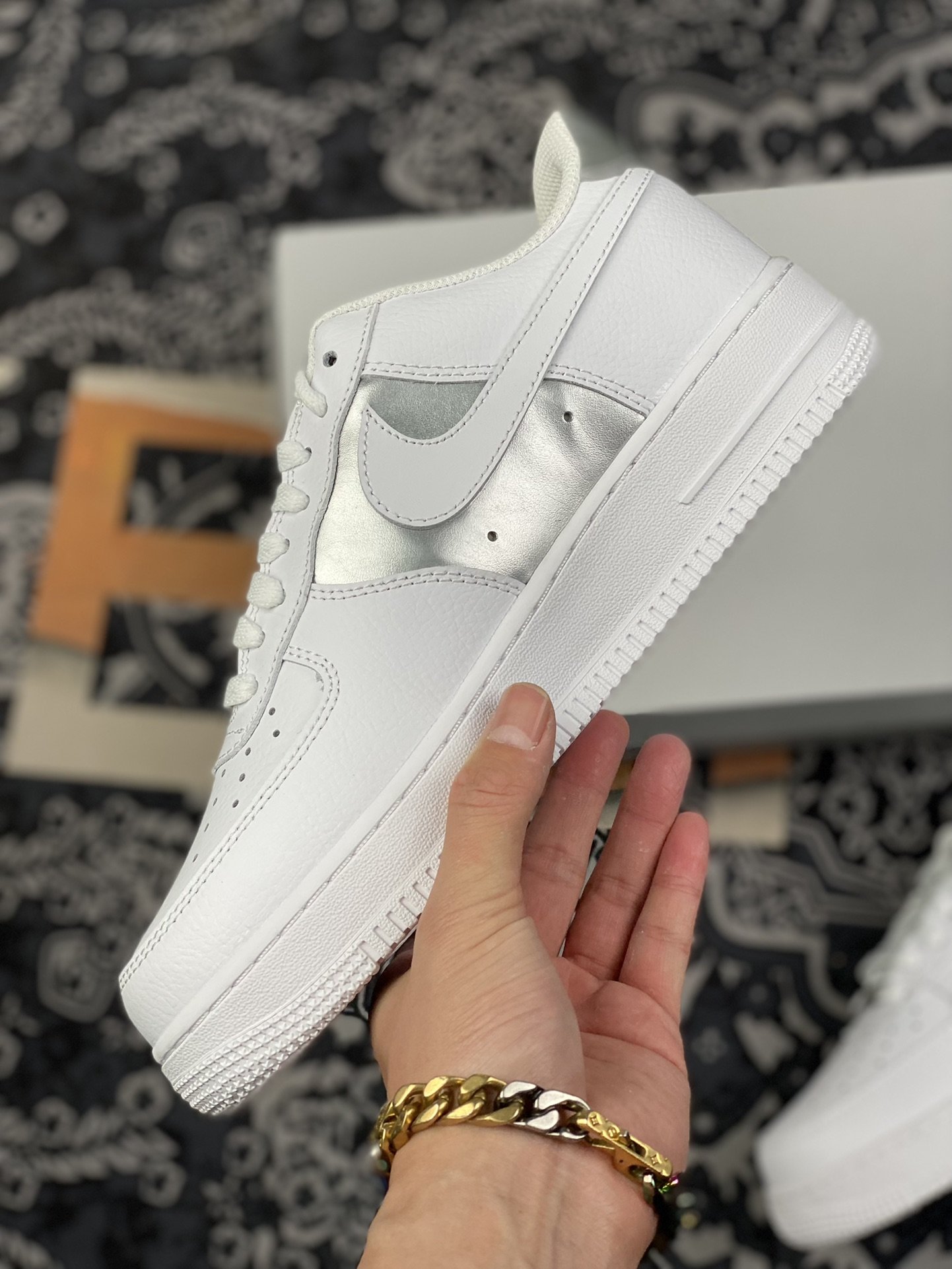 200 Nike Air Force 1 空军一号 新白银 DD8959-104