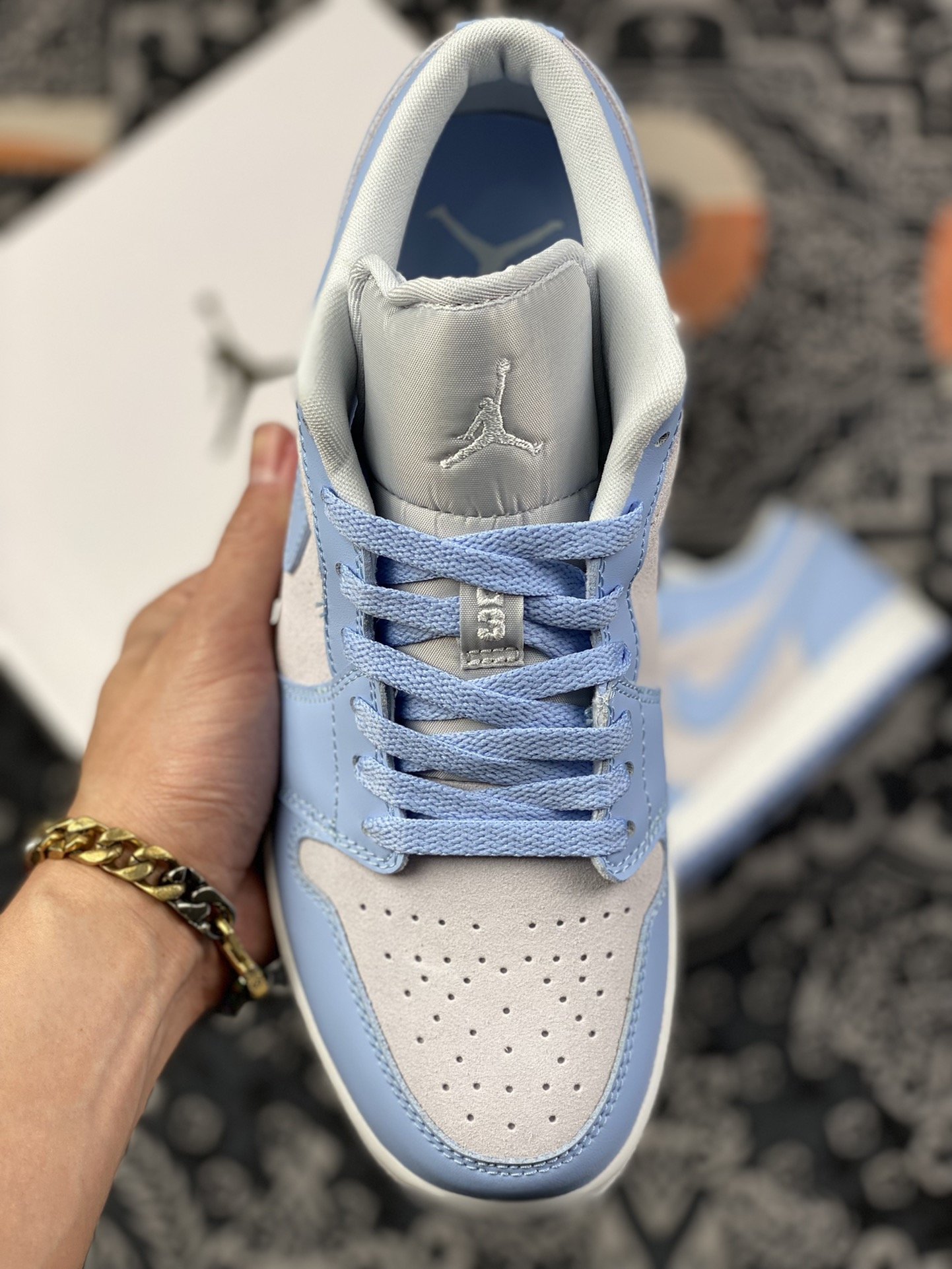 240 Air Jordan 1 Low “University Blue”大学蓝 Low系列出售DC0774-050