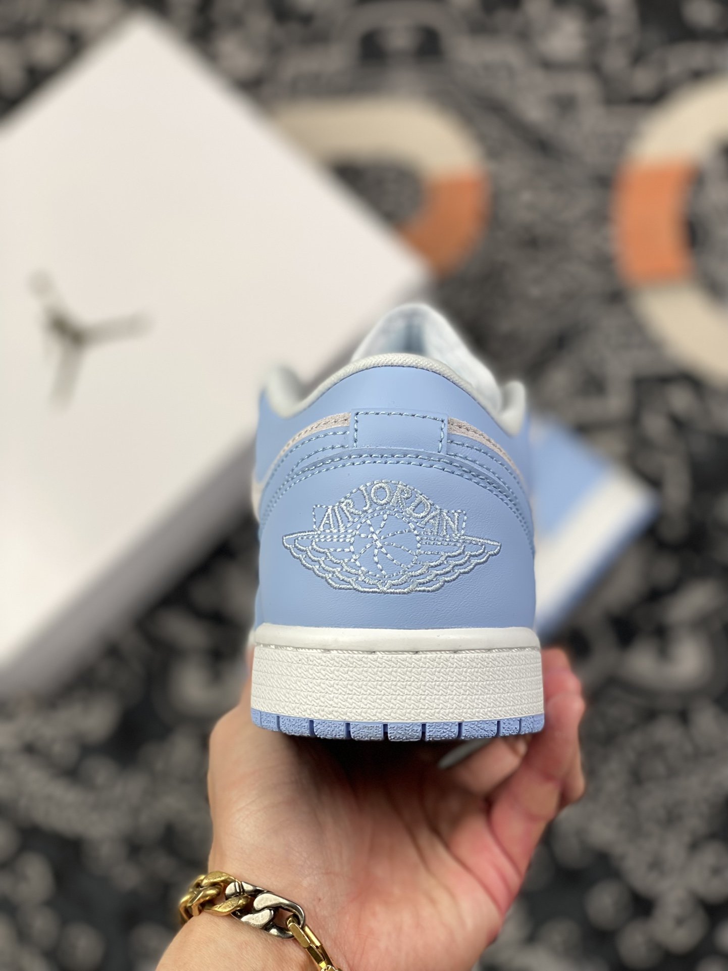 240 Air Jordan 1 Low “University Blue”大学蓝 Low系列出售DC0774-050