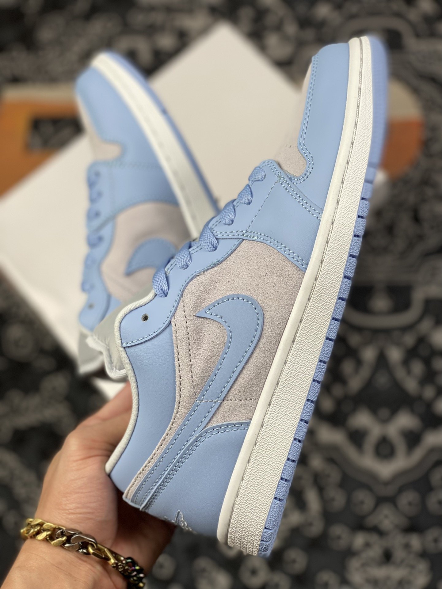 240 Air Jordan 1 Low “University Blue”大学蓝 Low系列出售DC0774-050