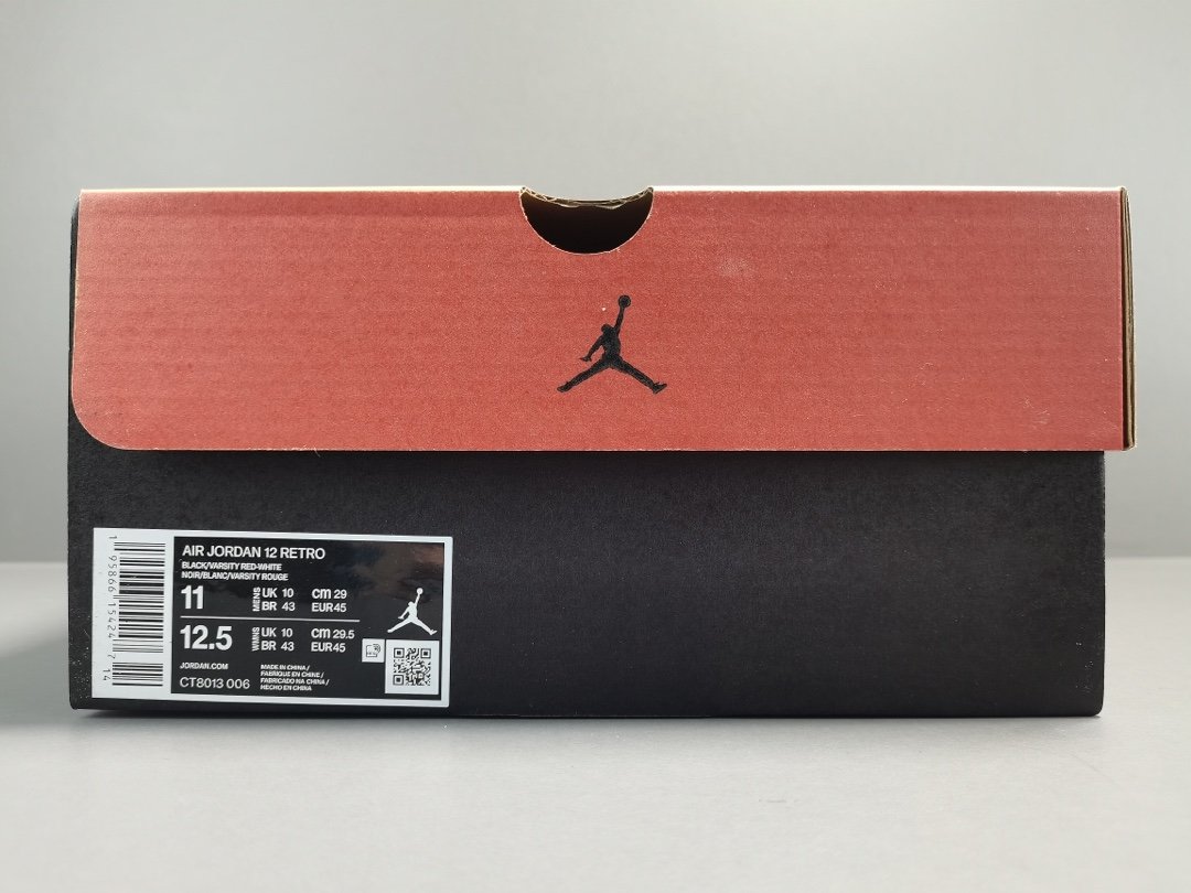 黑白 银扣 季后赛 2022版 Air Jordan 12 Retro ＂Royoffs＂ CT8013-006