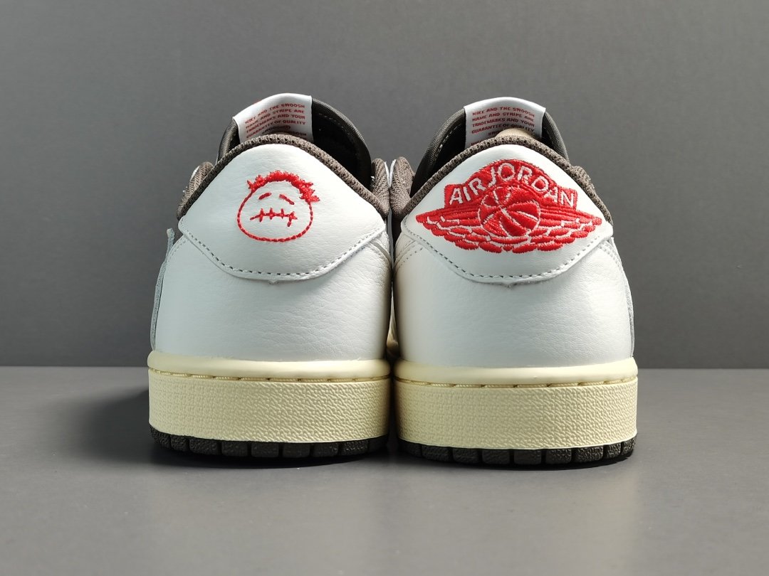 白棕色 Travis Scott X Air Jordan 1 Low OG＂Reverse Mocha＂低帮复古篮球鞋 DM7866-162