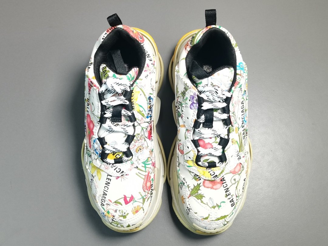 Gucci x Balenciaga Tripe-S 巴黎世家复古老爹鞋677195