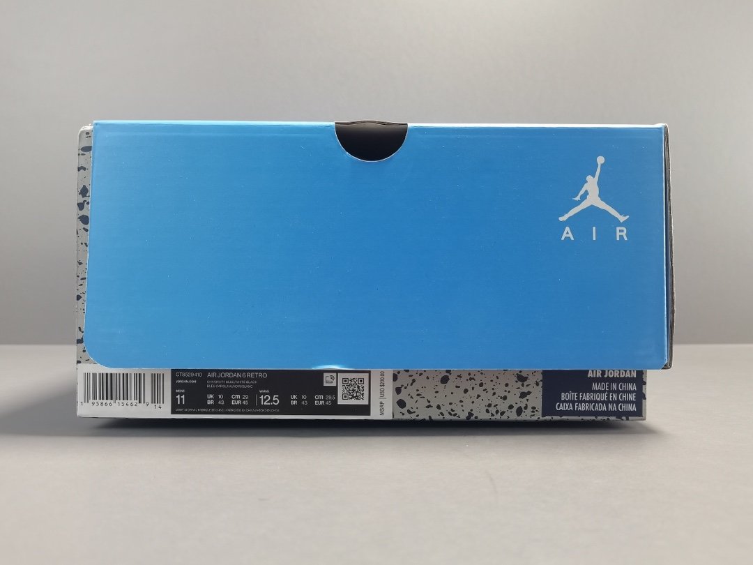 大学蓝 莞产 Air Jordan 6 Retro ＂University Blue＂ CT8529-410