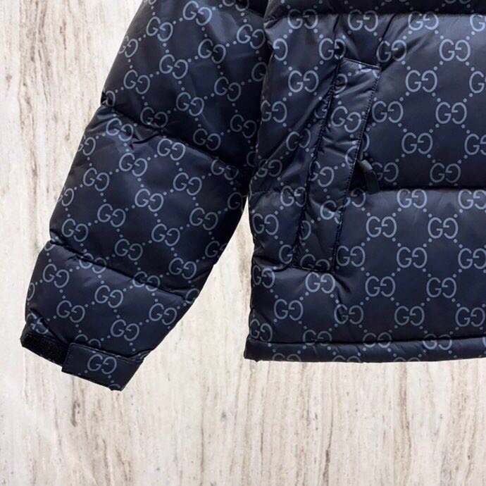 天蓝色 Gucci X The North Face 北面联名古驰老花logo