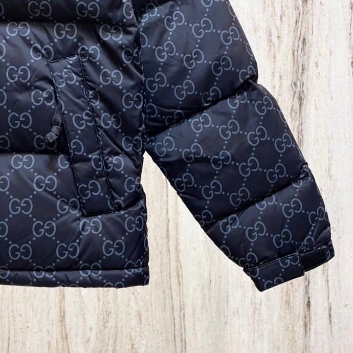 天蓝色 Gucci X The North Face 北面联名古驰老花logo