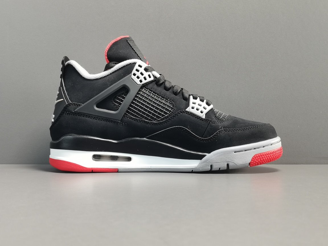 黑红公牛 （2019款) Air Jordan 4 Retro Bred 篮球鞋  308497-060