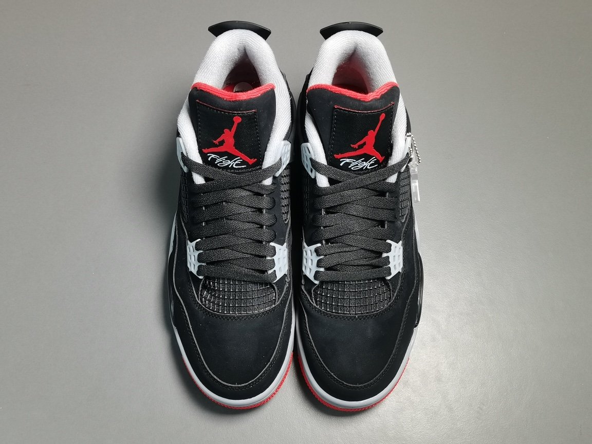 黑红公牛 （2019款) Air Jordan 4 Retro Bred 篮球鞋  308497-060