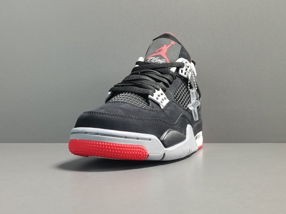 黑红公牛 （2019款) Air Jordan 4 Retro Bred 篮球鞋  308497-060