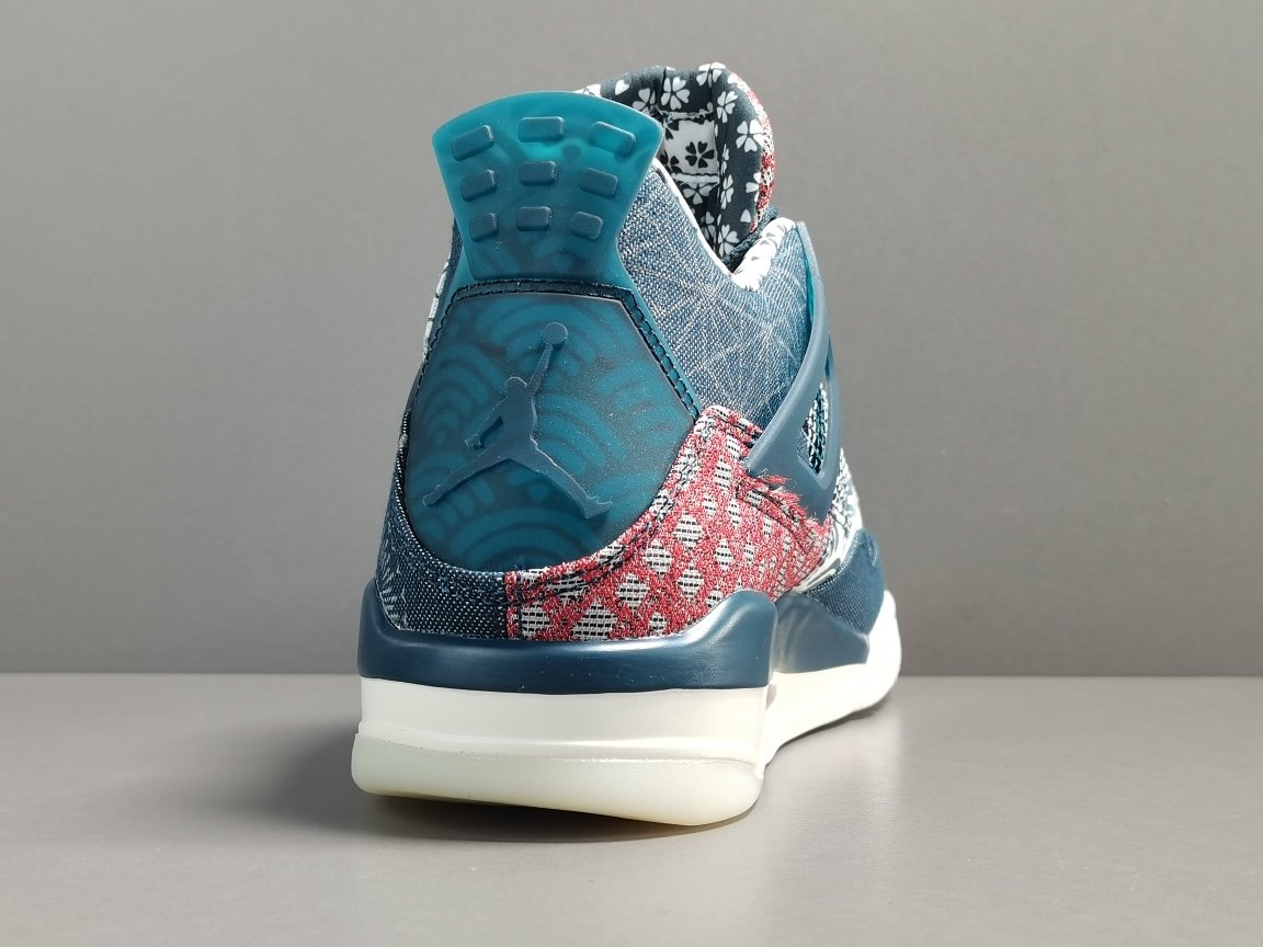 蓝白 刺子绣  Air Jordan 4 Retro SE＂Deep Ocean＂ CW0898-400