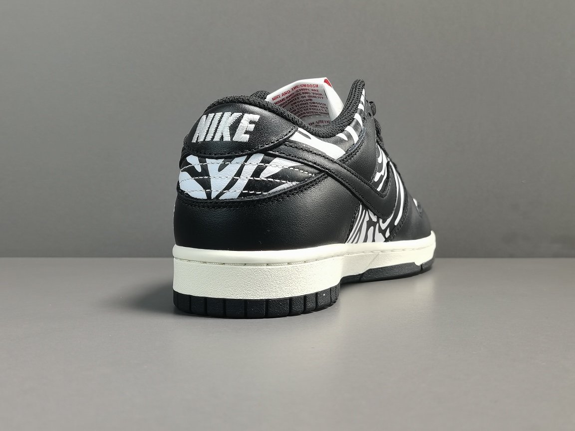 Quartersnacks x Nike SB Dunk Low＂Zebre＂DM3510-001