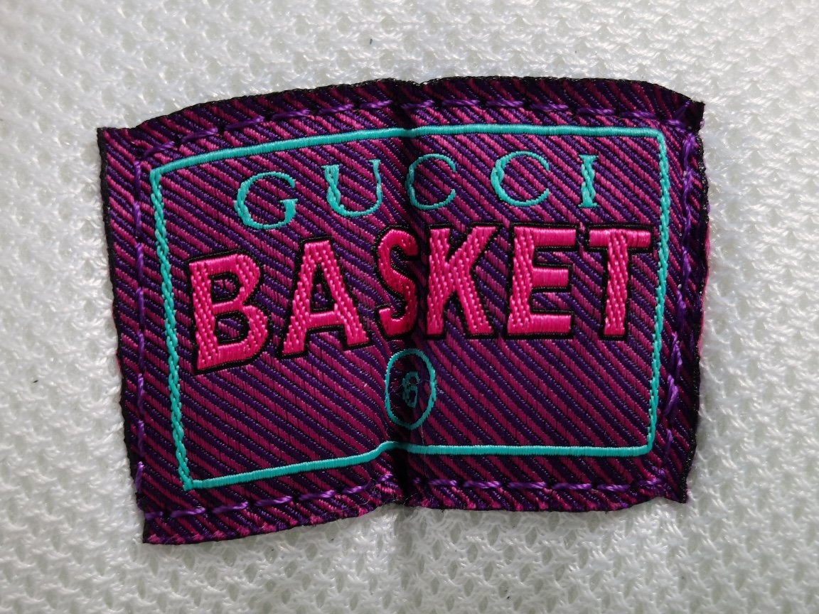 白蓝 GUCCI 古驰 Basker 高帮篮球鞋