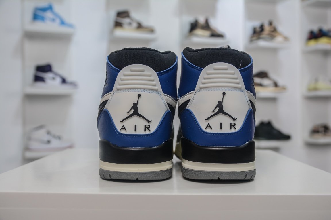 280 纯原Air Jordan Legacy AJ312 黑蓝 AQ4160-104